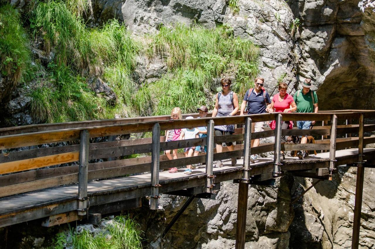 Schlosspark Grubhof - Mitterer Sankt Martin bei Lofer Dış mekan fotoğraf
